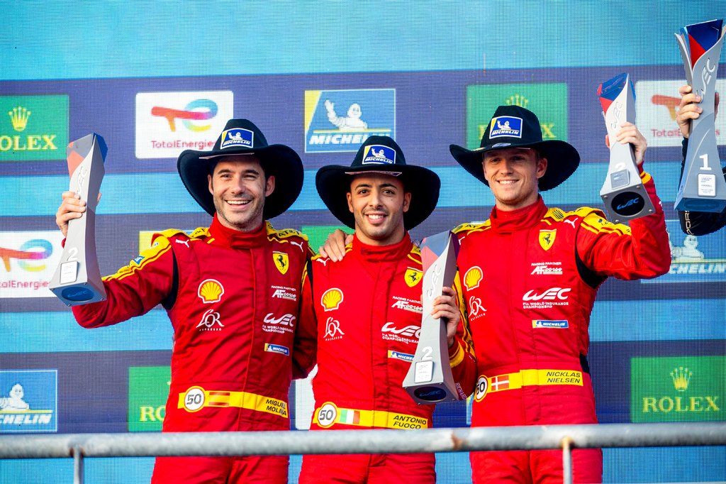 FIA WEC: Nicklas Nielsen på podiet efter benhårdt Texas-løb
(Foto: Ferrari Media)